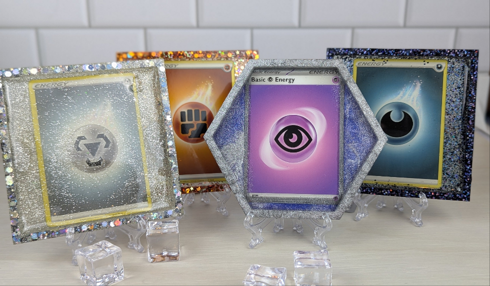 Energy Card Coaster Collection
