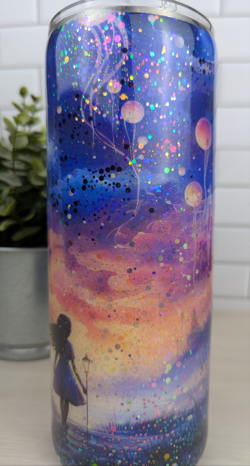 Fantasy Sky Girl 30 oz Tumbler