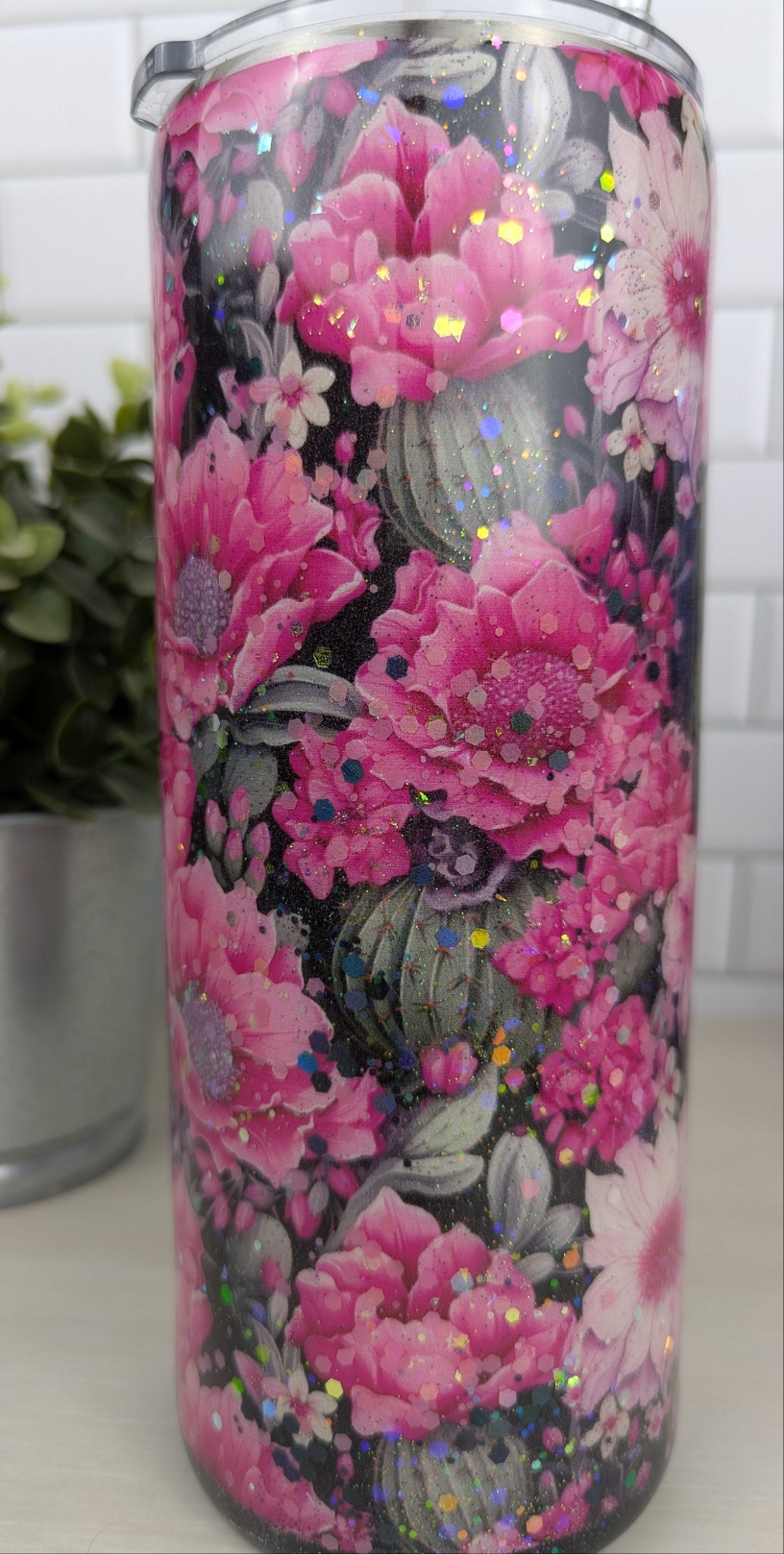 In a World Full of Pansies 30 oz Tumbler