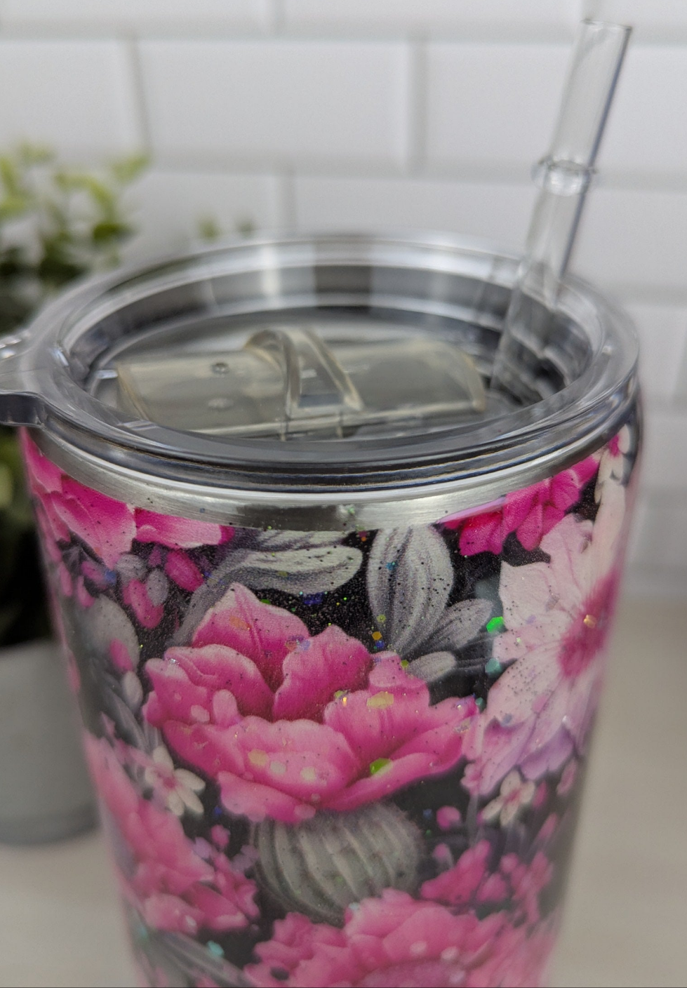 In a World Full of Pansies 30 oz Tumbler