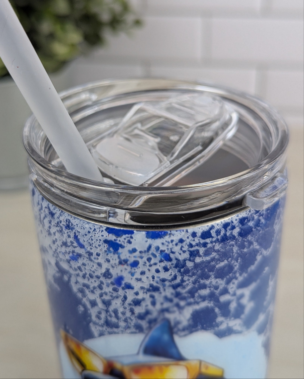 Cool Shark Ocean 15 oz Duo Lid Tumbler