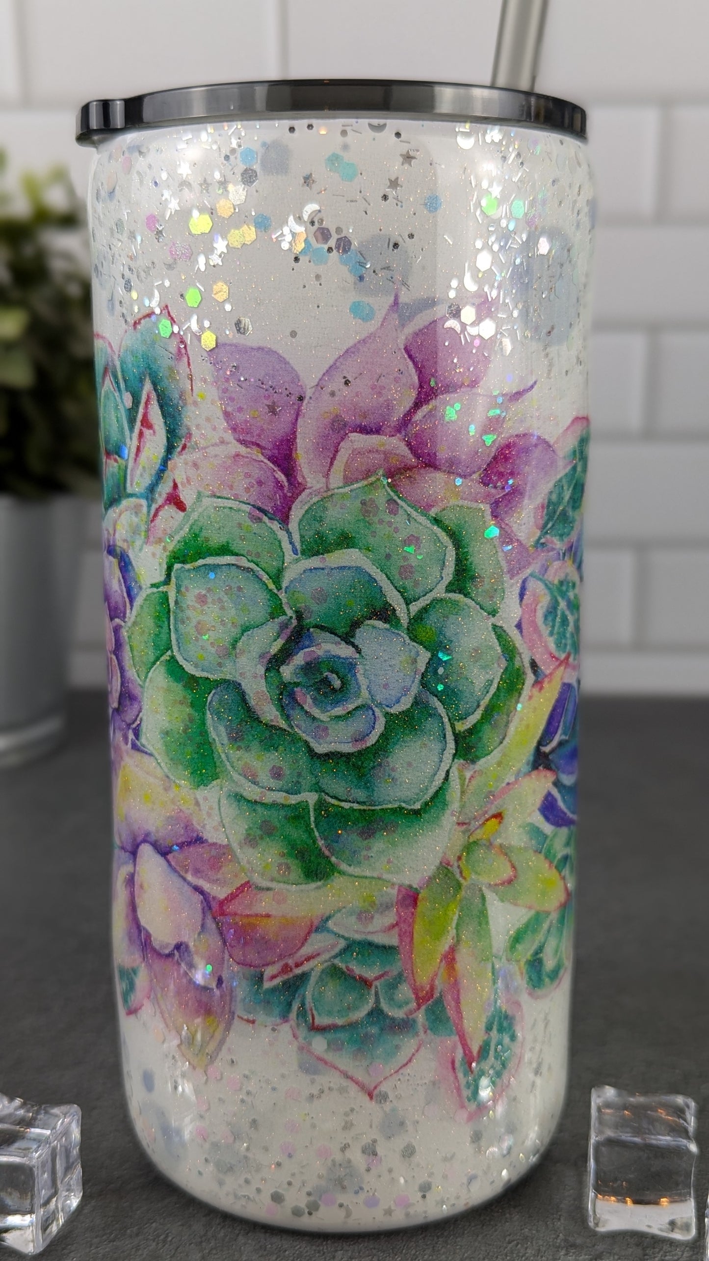 Succulent 22 oz Tumbler