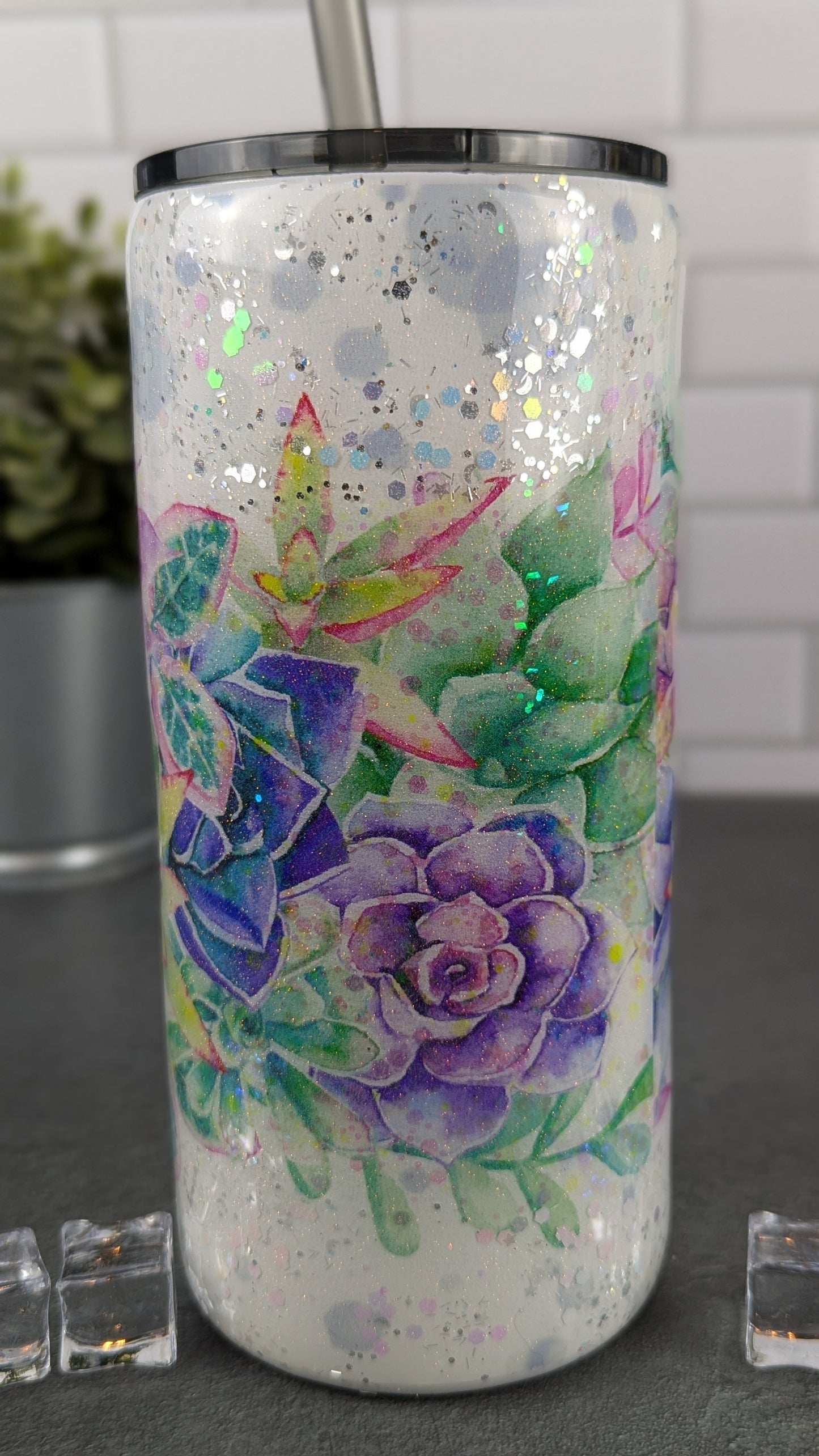 Succulent 22 oz Tumbler
