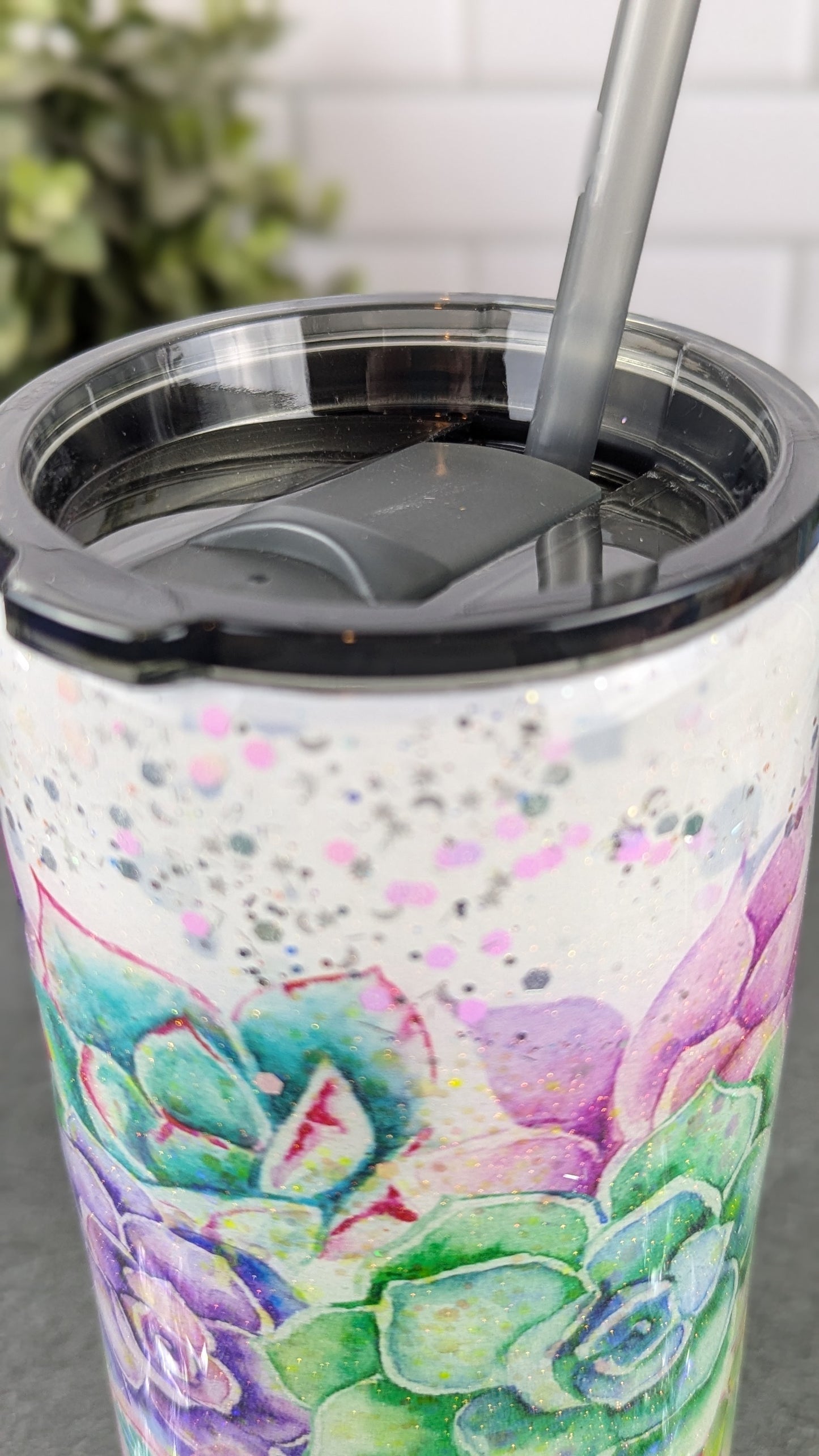 Succulent 22 oz Tumbler
