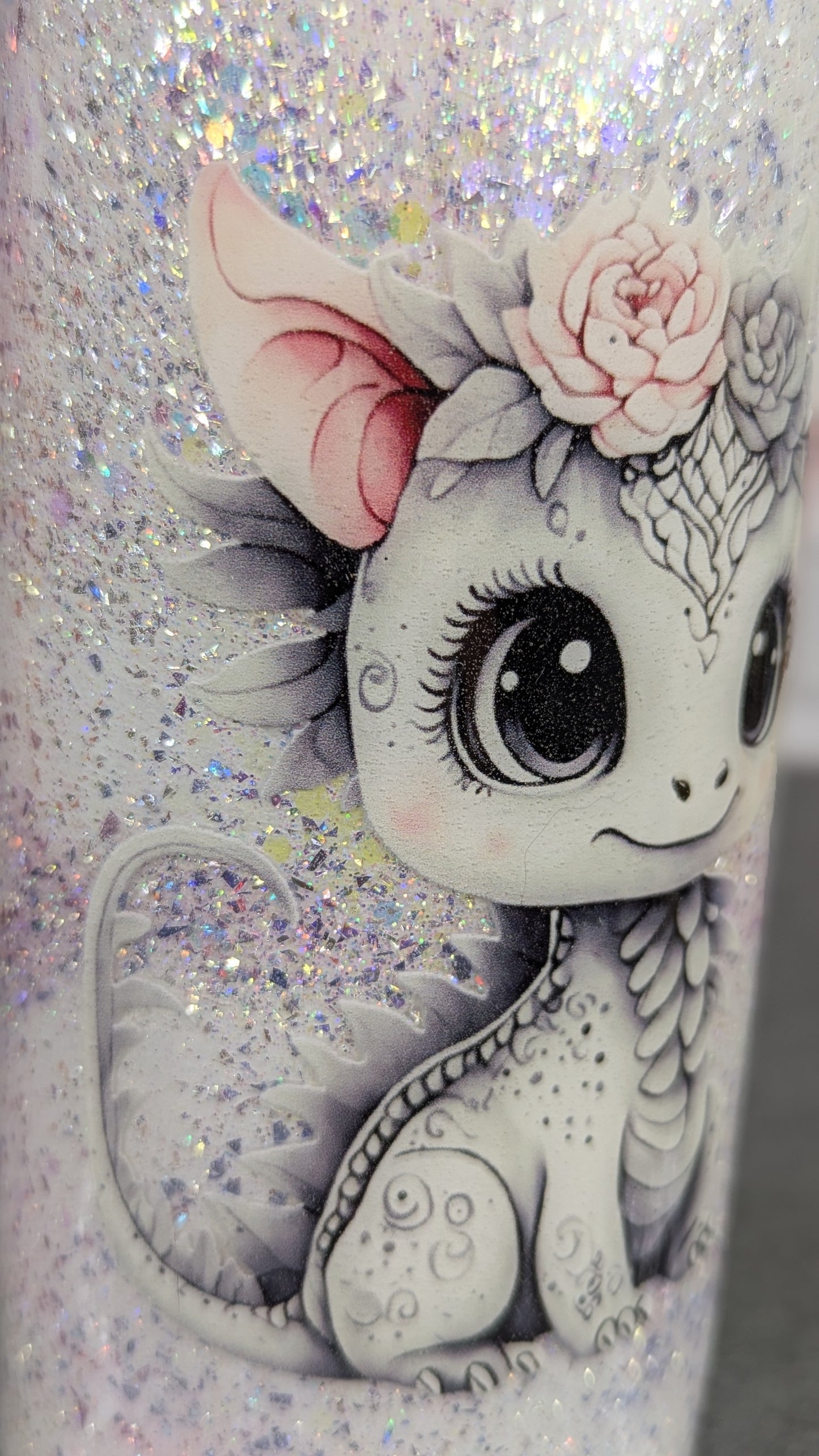 Baby Dragon Glow in the Dark 15 oz Tumbler