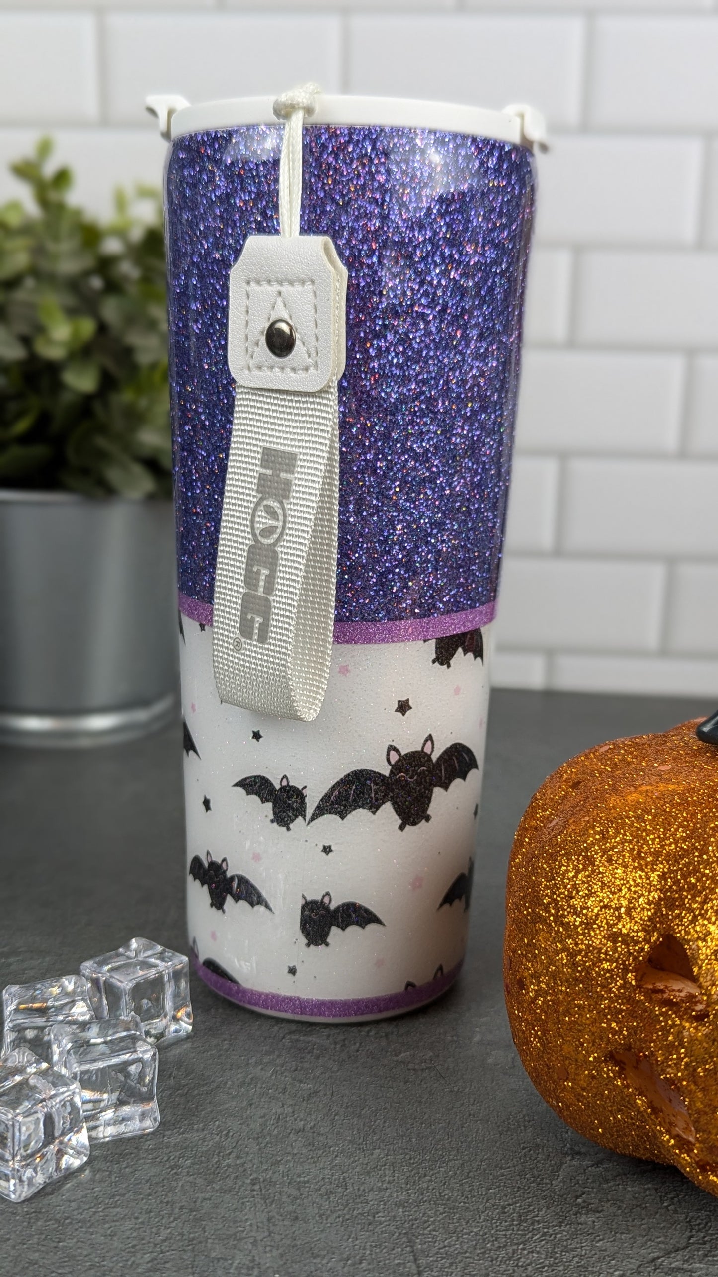 Batty Baby Cow 24 oz Duo Flip Lid Tumbler