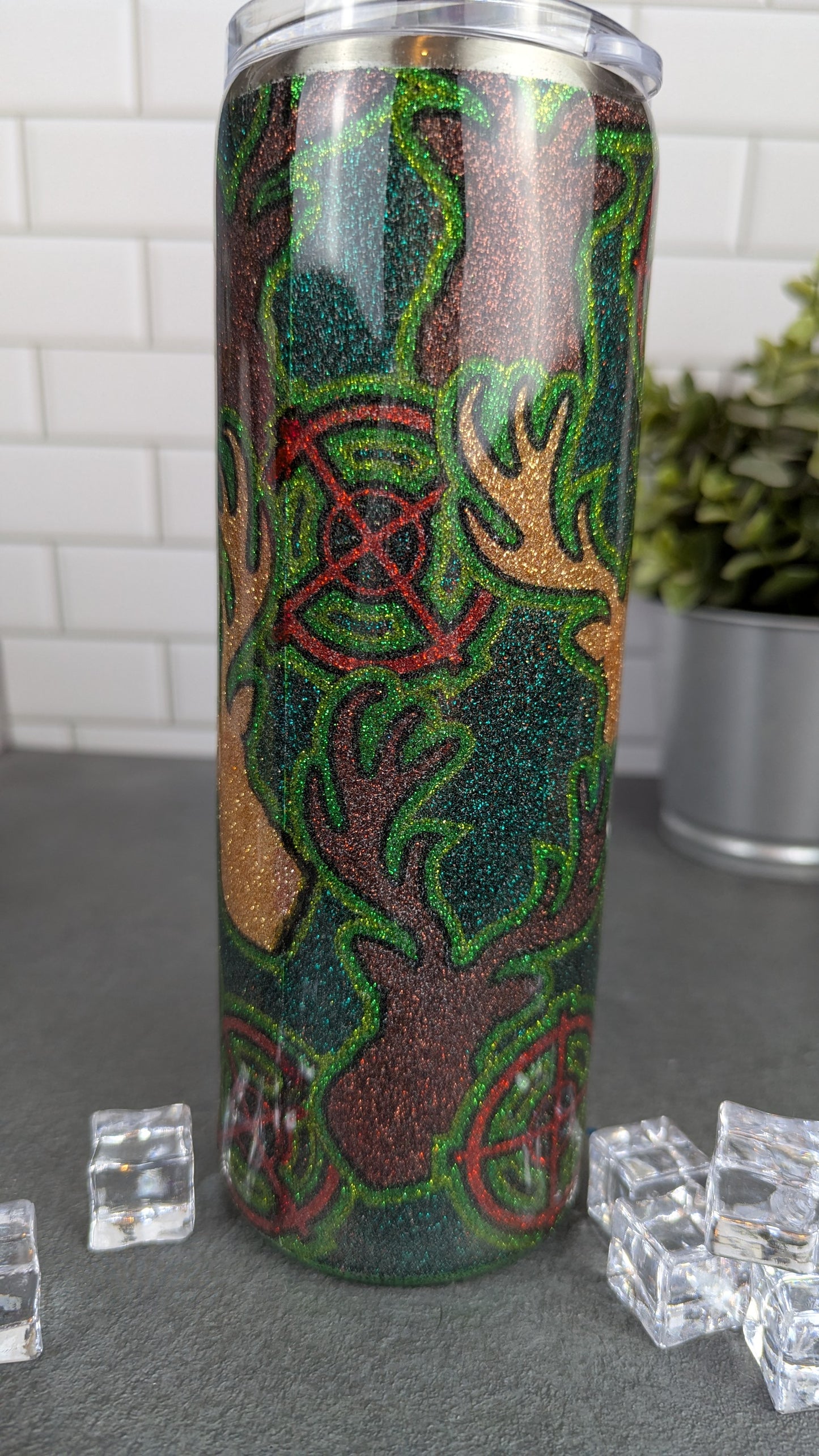 Buck Hunting Burst 20oz Tumbler