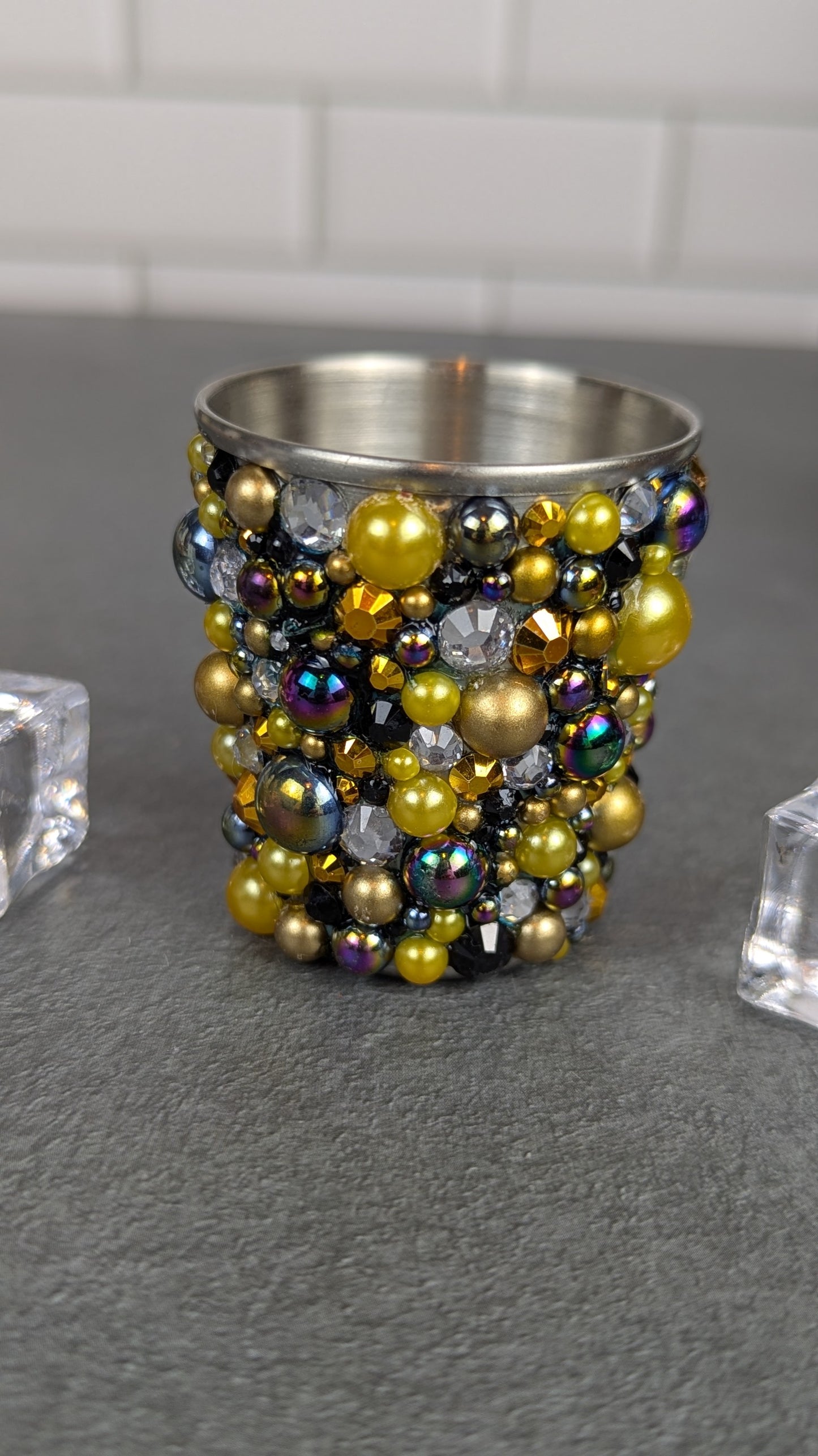 Rhinestoned 2 oz Shot Glass Collection