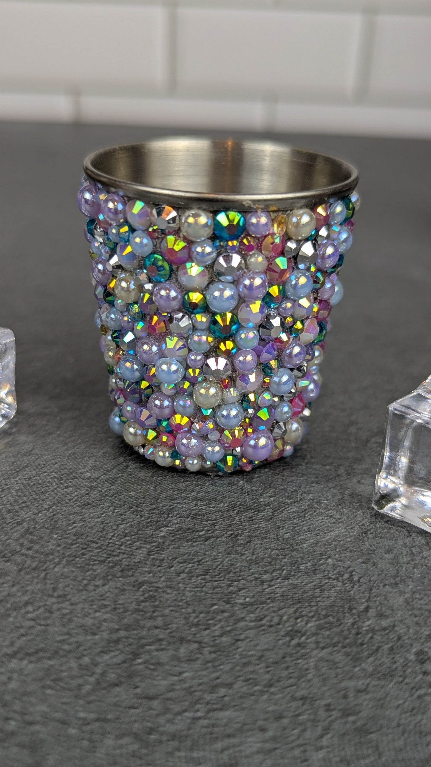 Rhinestoned 2 oz Shot Glass Collection