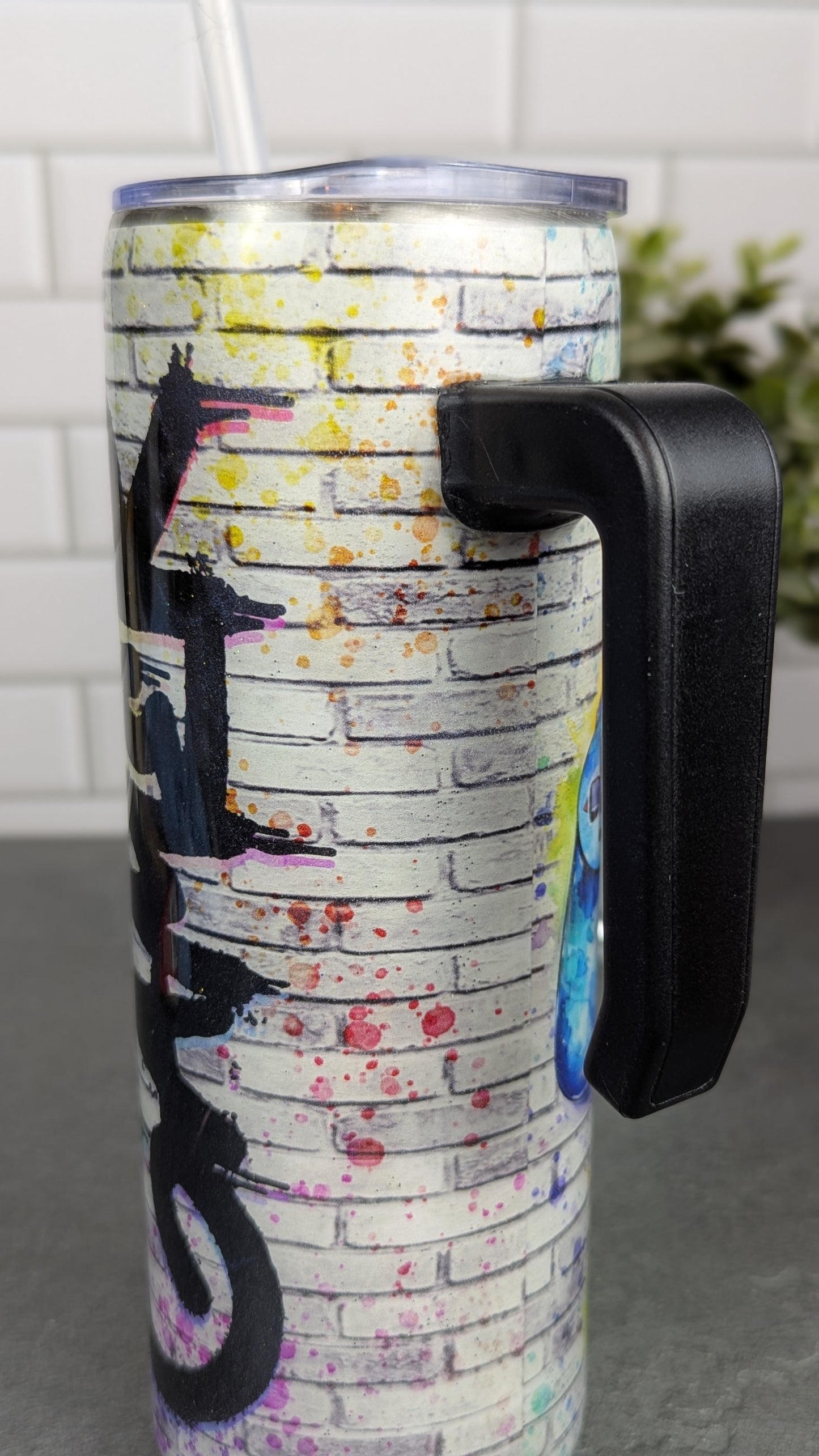 Gamer 20 oz Tumbler w/Handle
