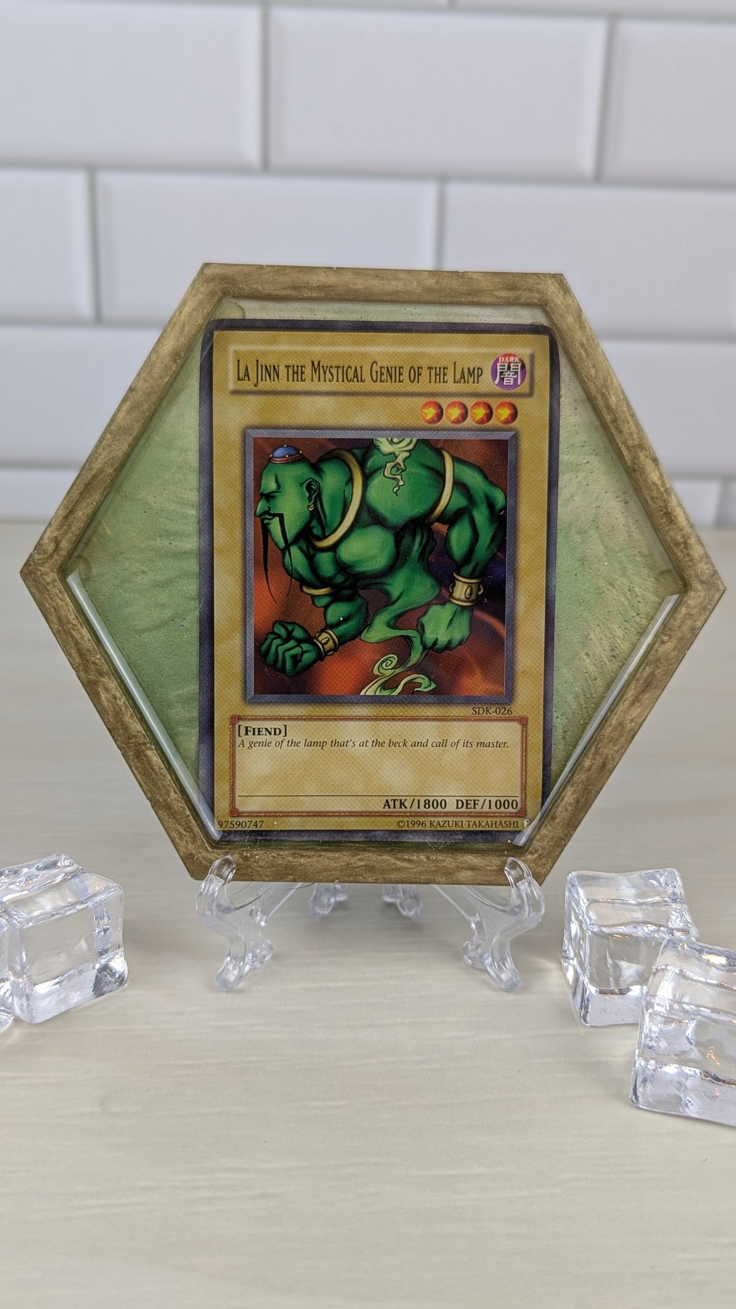 Yu-Gi-Oh! La Jinn Card Coaster