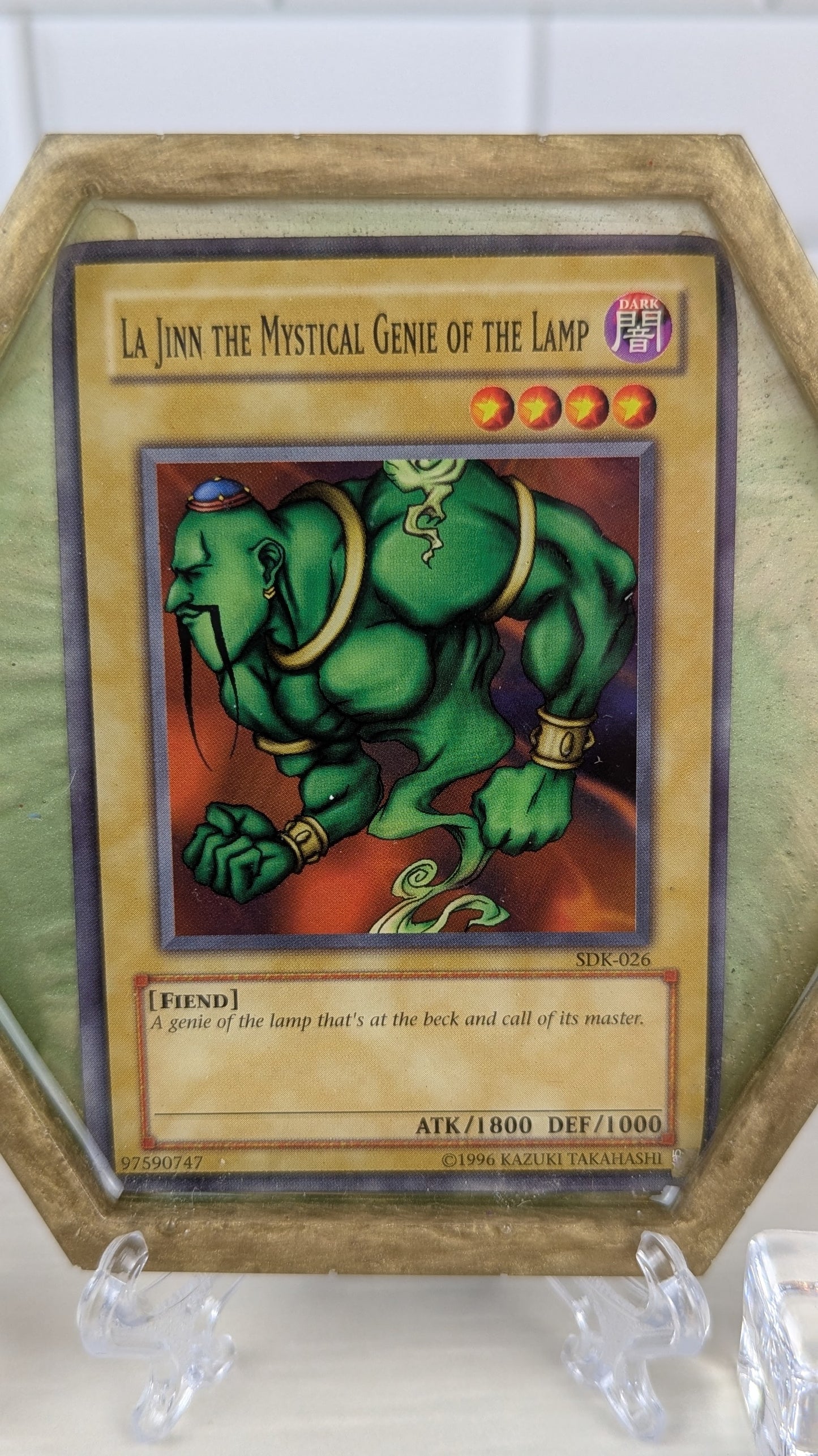 Yu-Gi-Oh! La Jinn Card Coaster