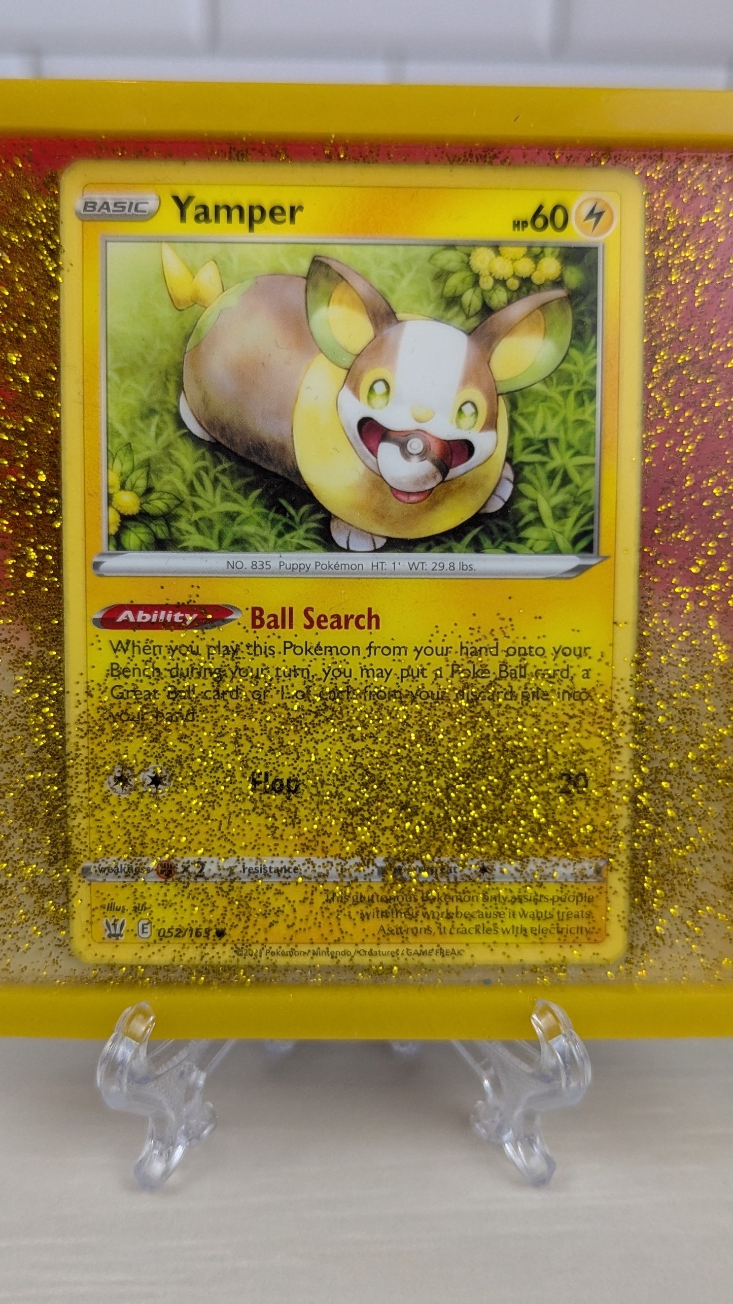 Yamper Card Coaster