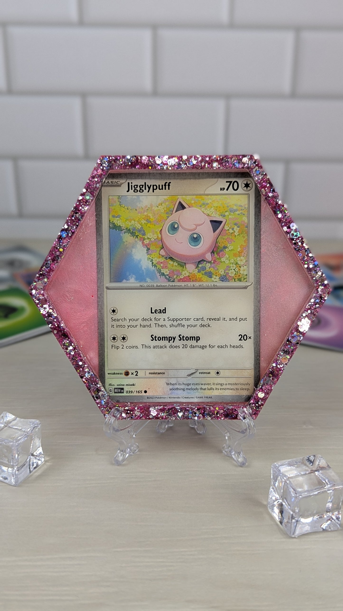 Jigglypuff Card Coaster