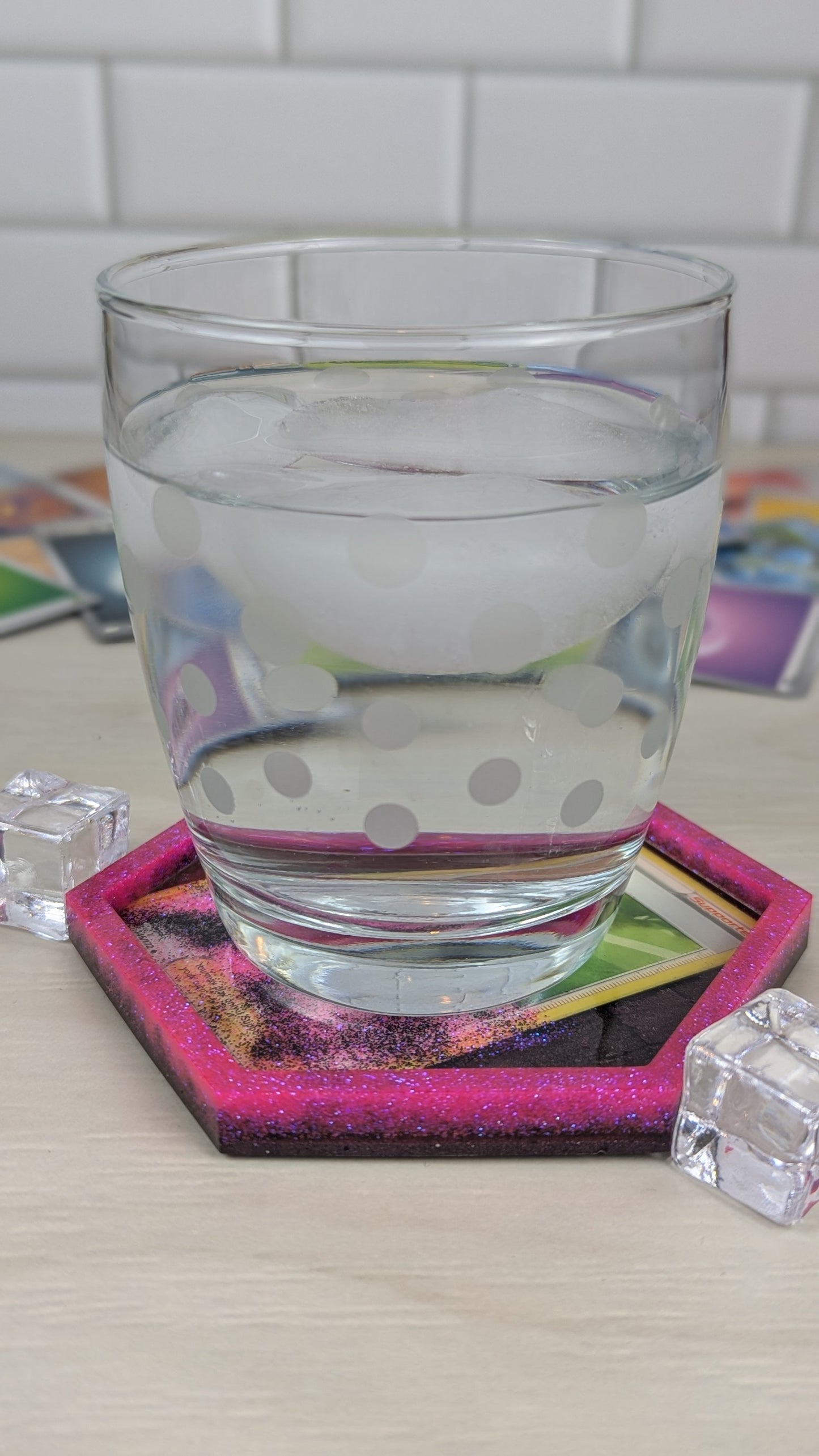 Marnie's Pride Card Coaster