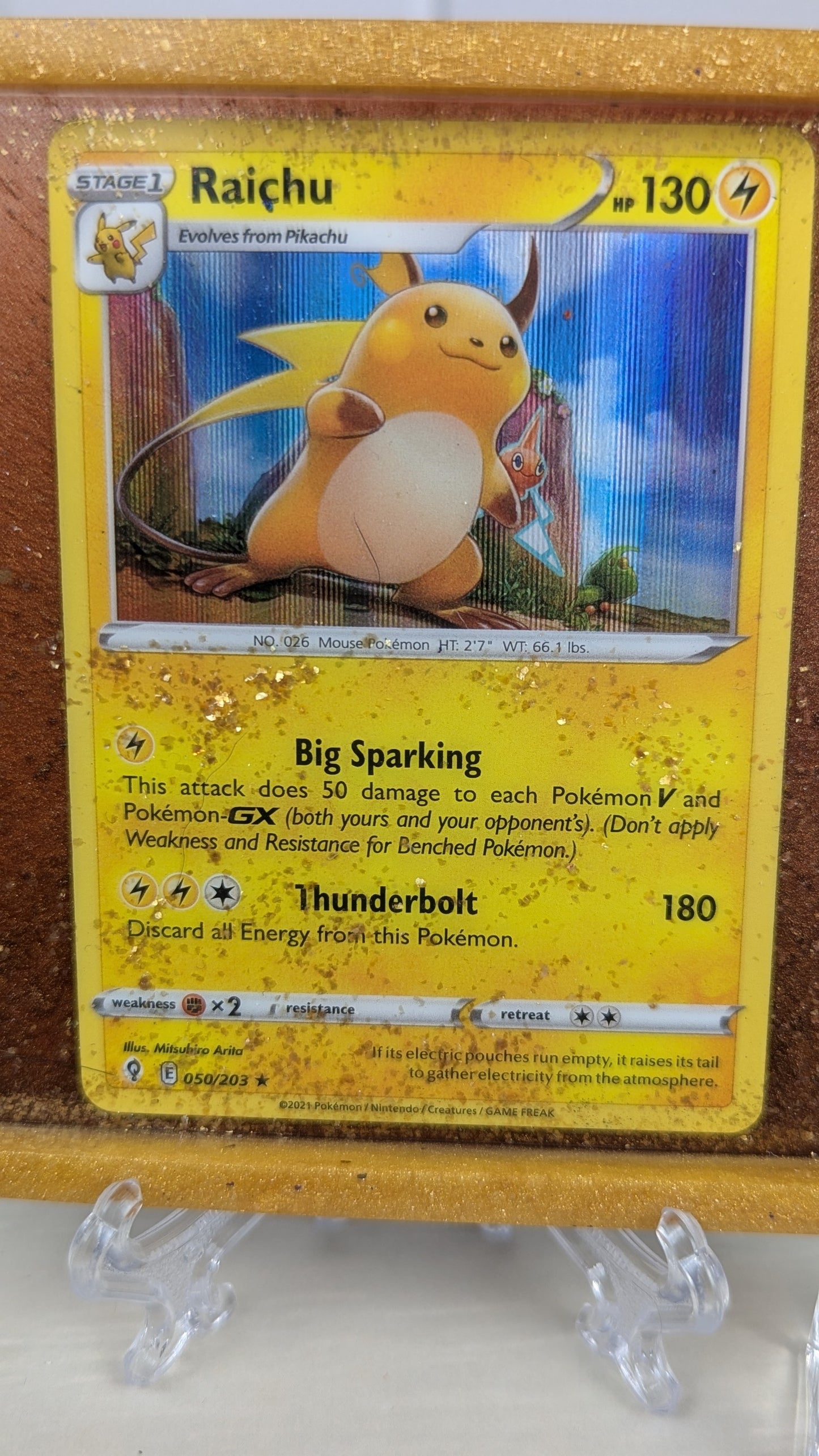 Raichu Card Coaster