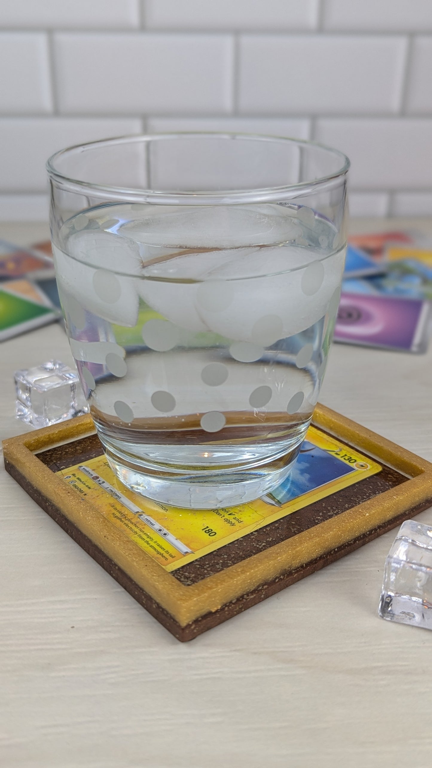 Raichu Card Coaster