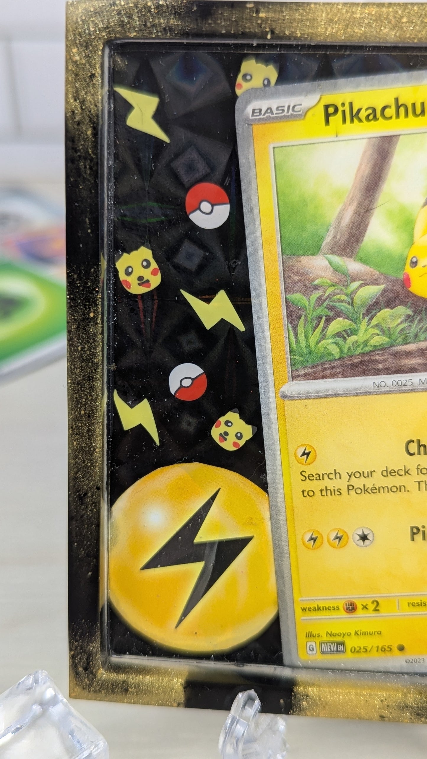 Pikachu Energy Ball Card Coaster