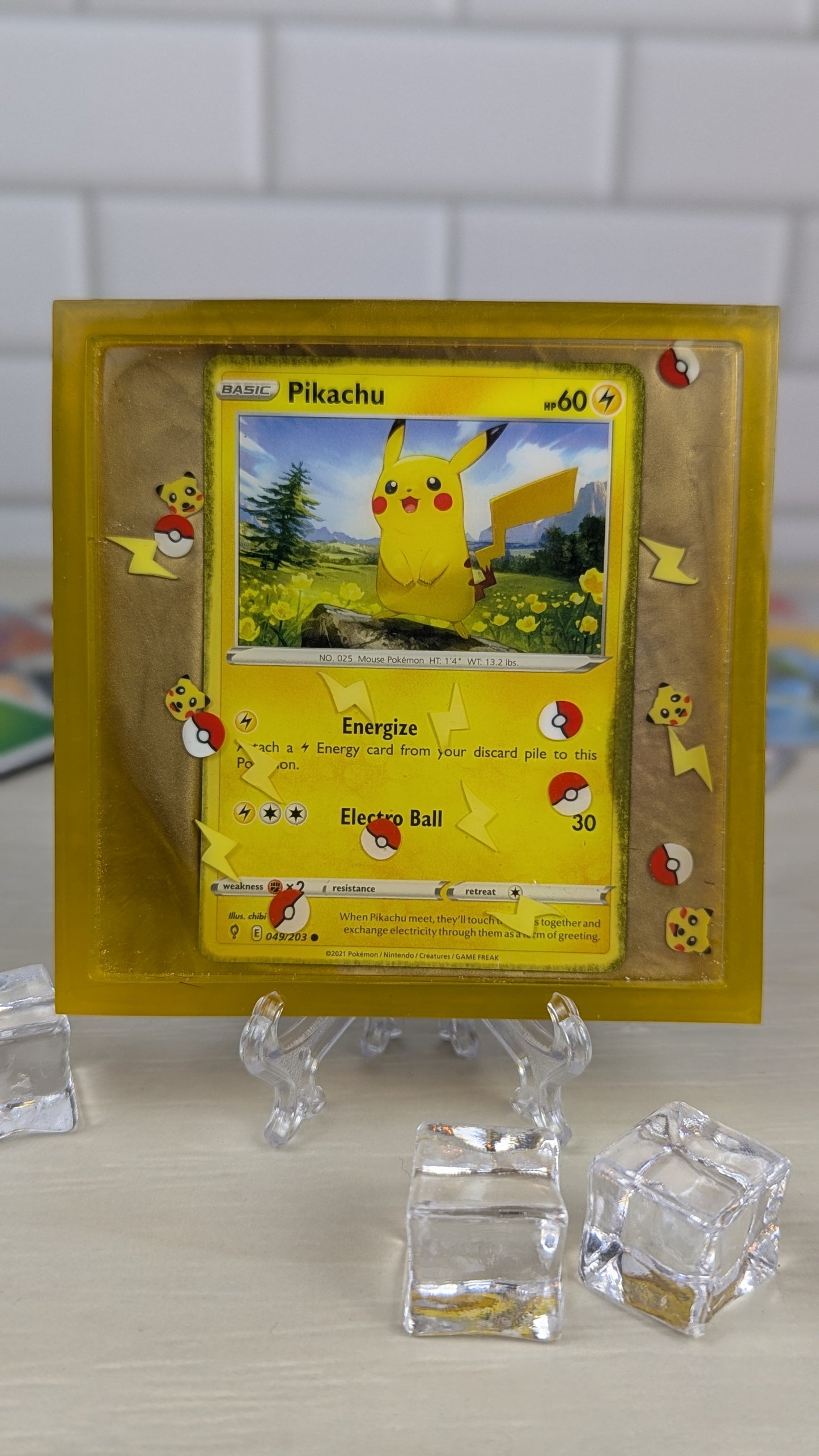 Pikachu Card Coaster