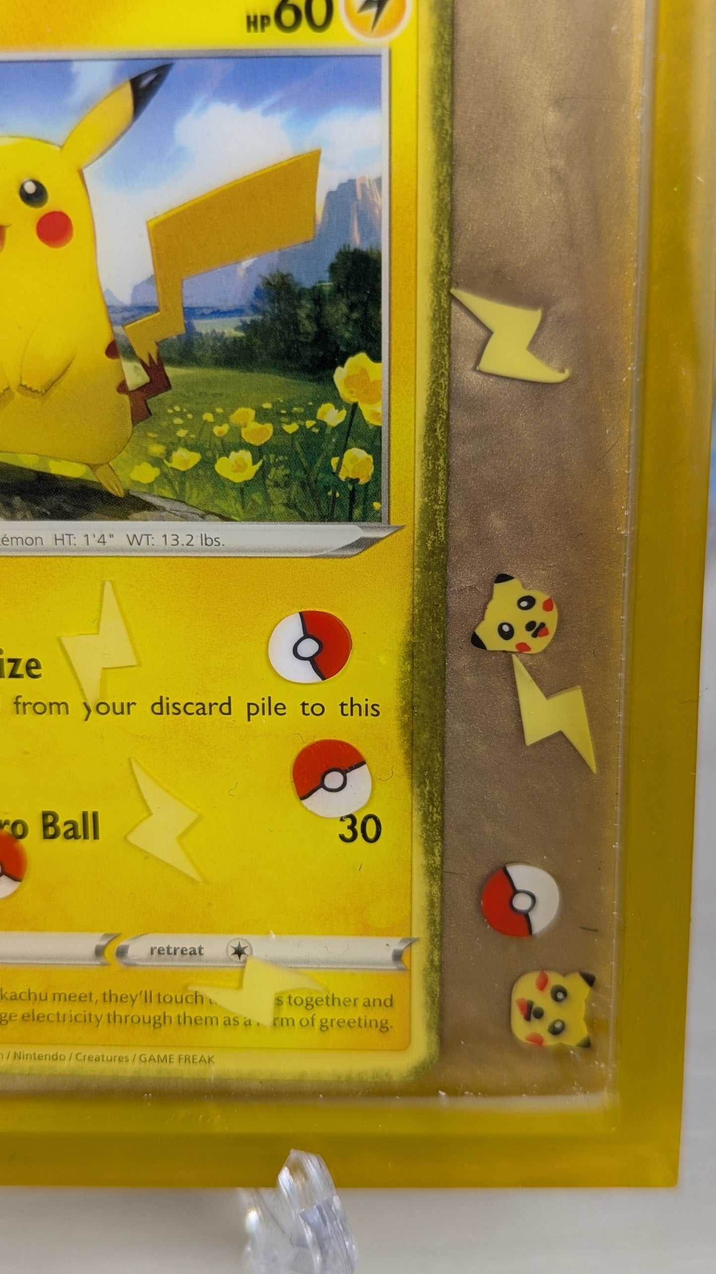 Pikachu Card Coaster