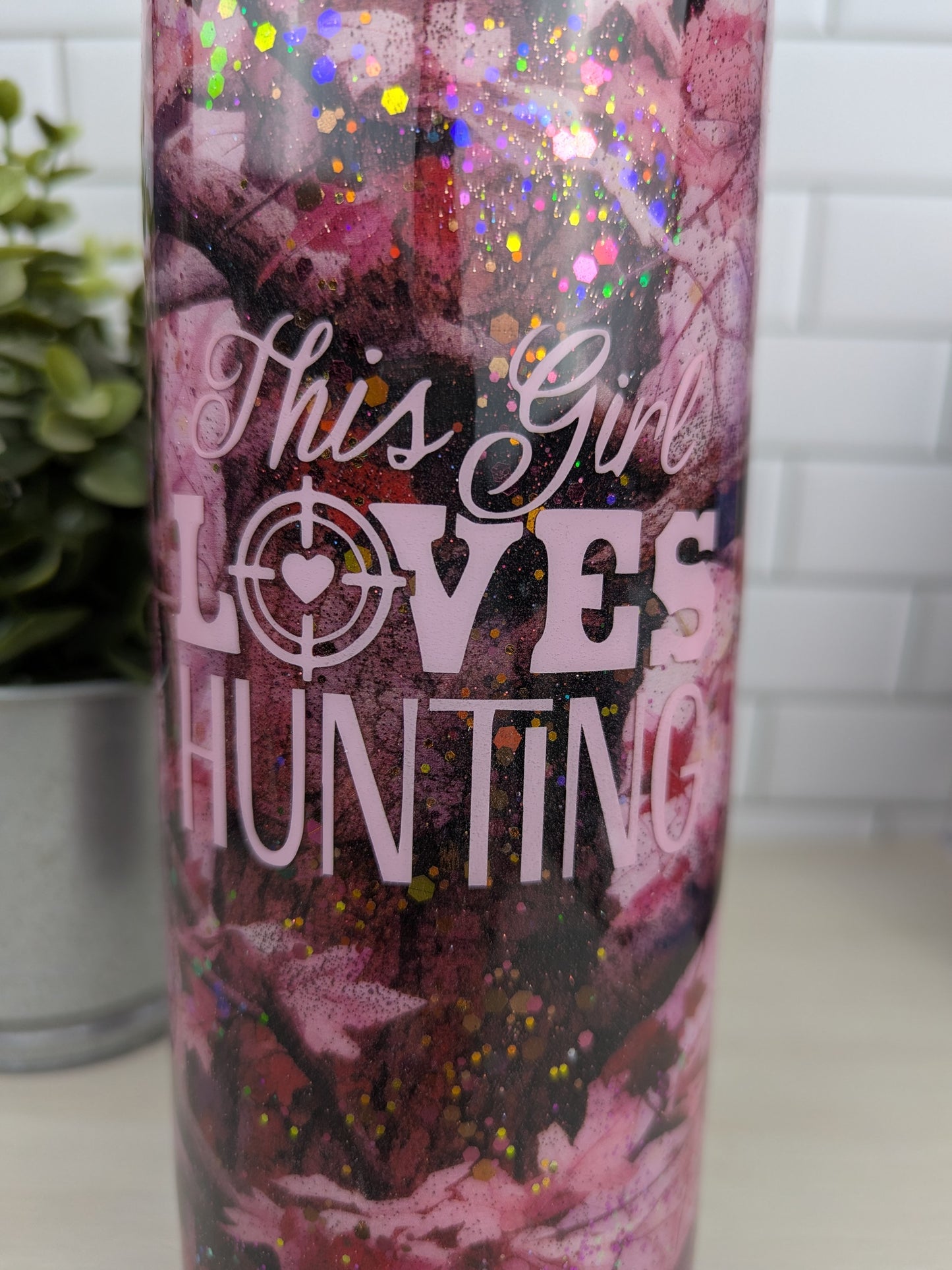 This Girls Loves Hunting 30 oz Tumbler