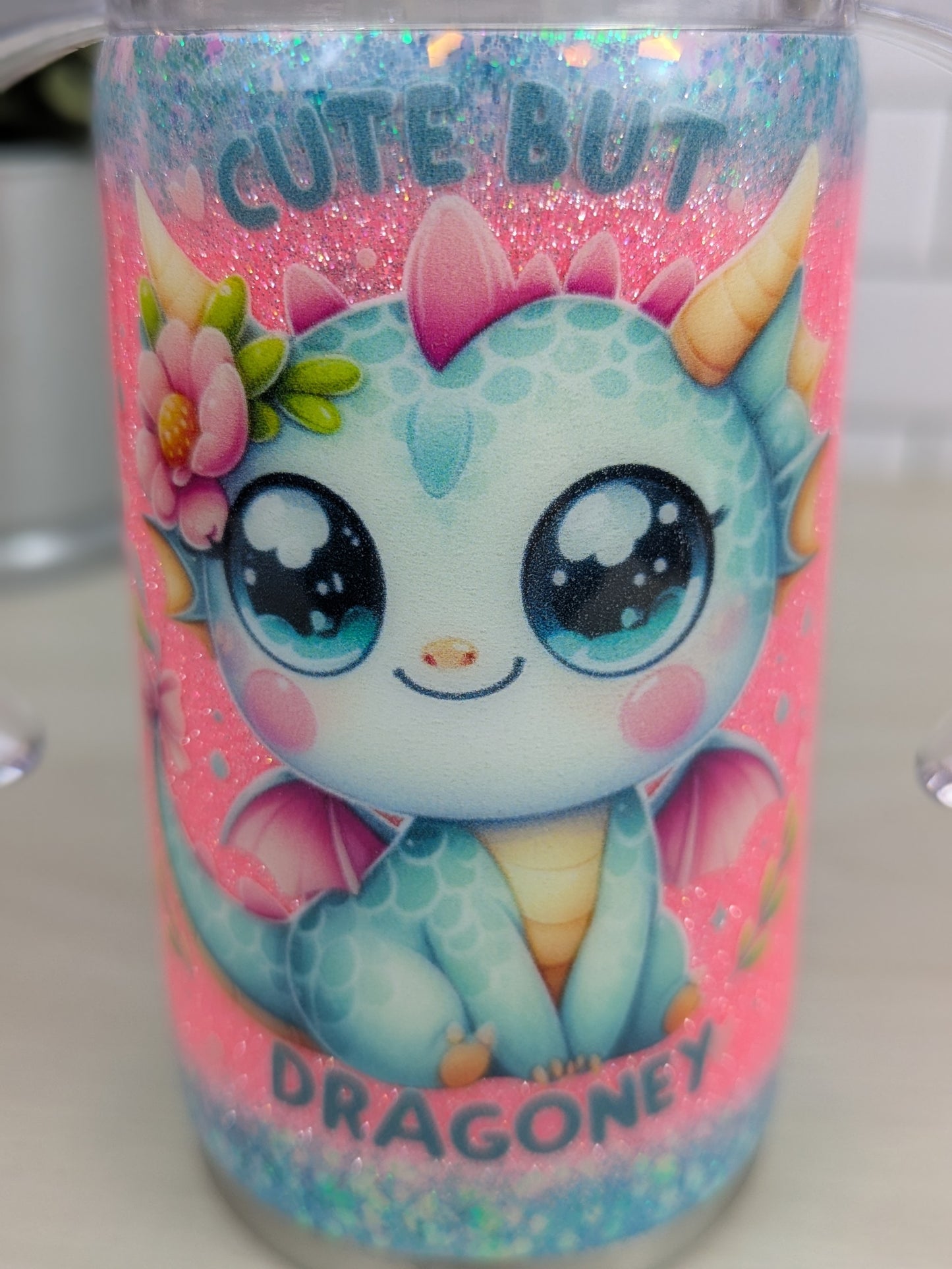 Cute But Dragoney 12 oz Sippy Duo Cup