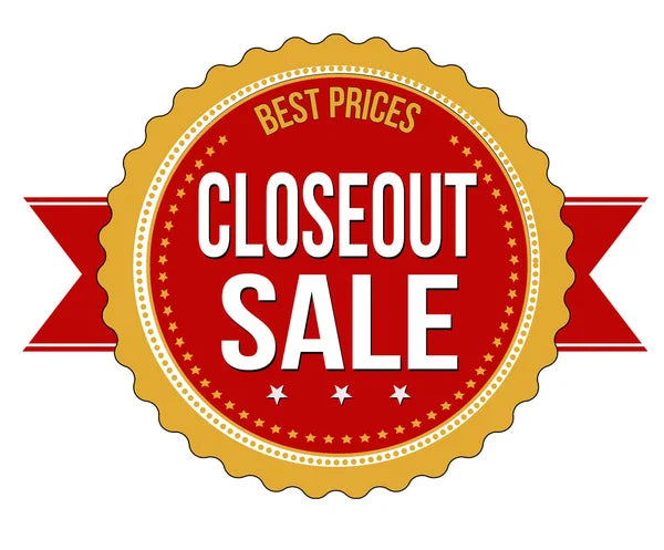 Closeout Sale