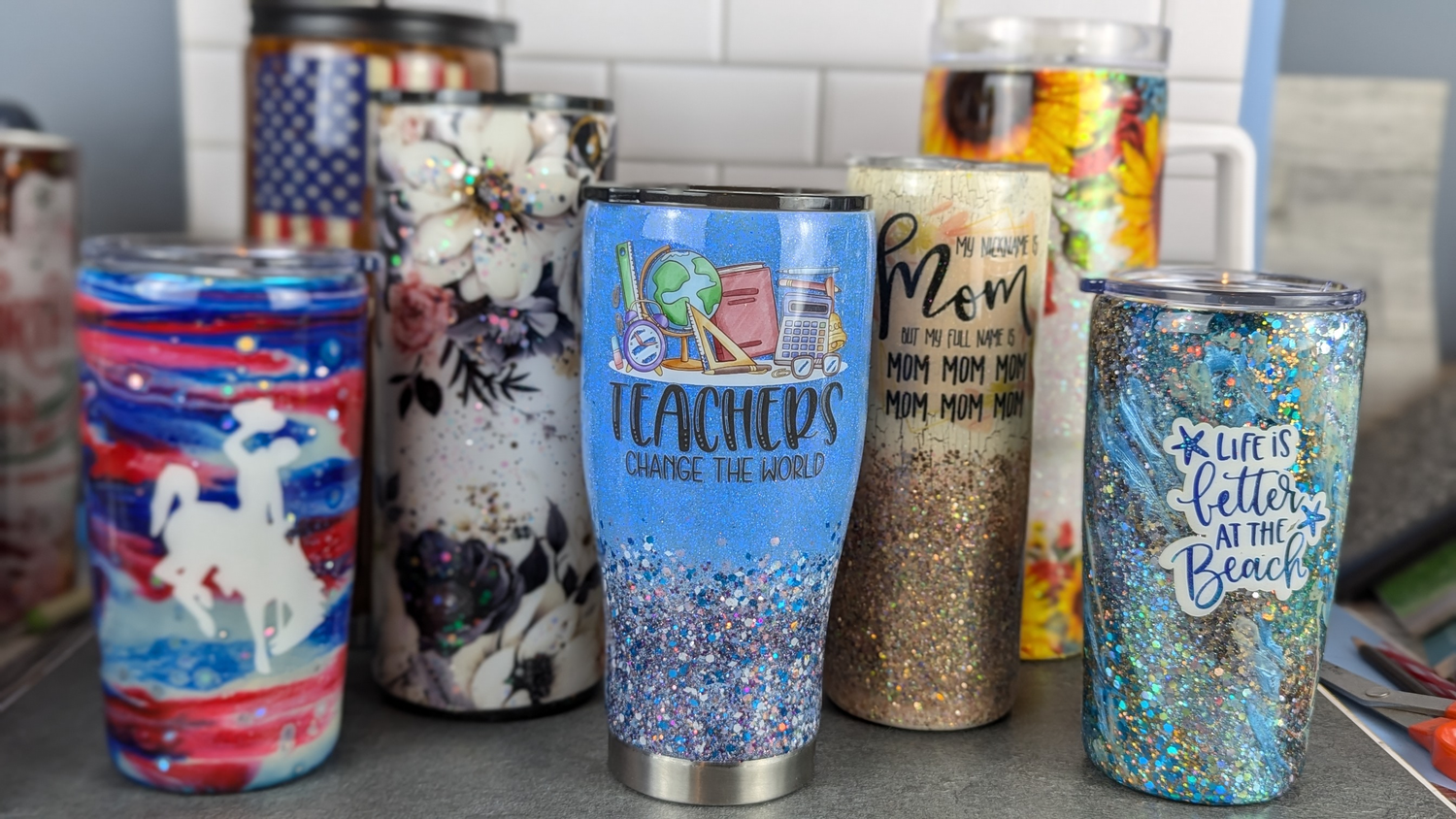 Epoxy Tumblers