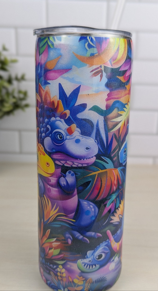 Dinosaur Jungle 20 oz Tumbler
