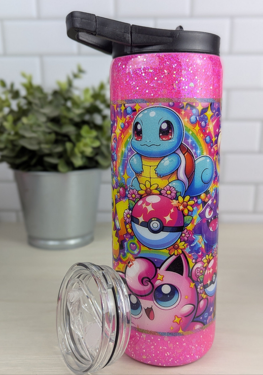 Pokemon Pink 20 oz Duo Lid Tumbler