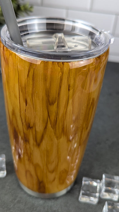 Bigfoot Woodgrain 20 oz Tumbler