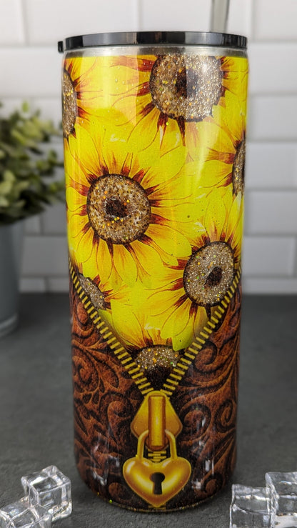 Western Sunflower 30 oz Tumbler