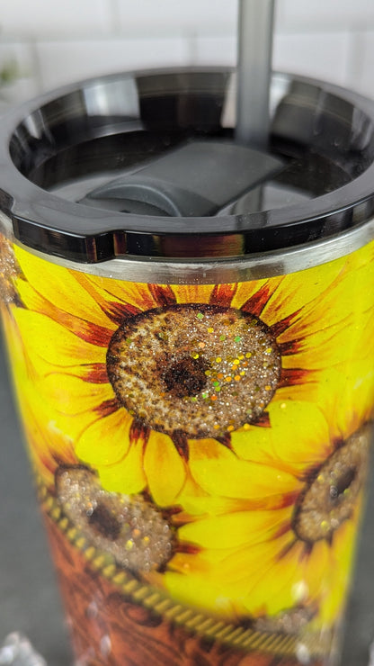 Sunflower & Sunshine 30 oz Tumbler