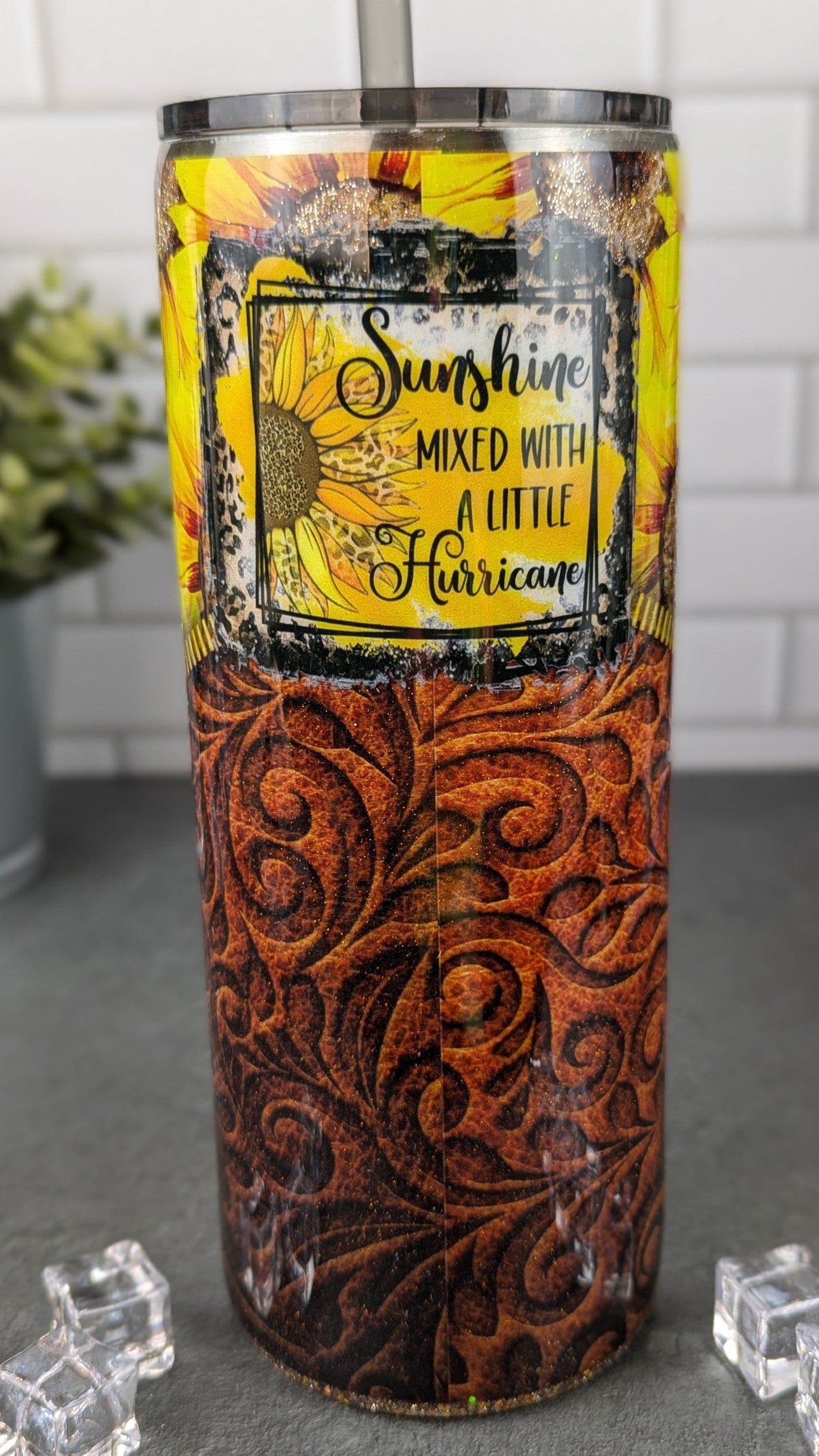 Sunflower & Sunshine 30 oz Tumbler