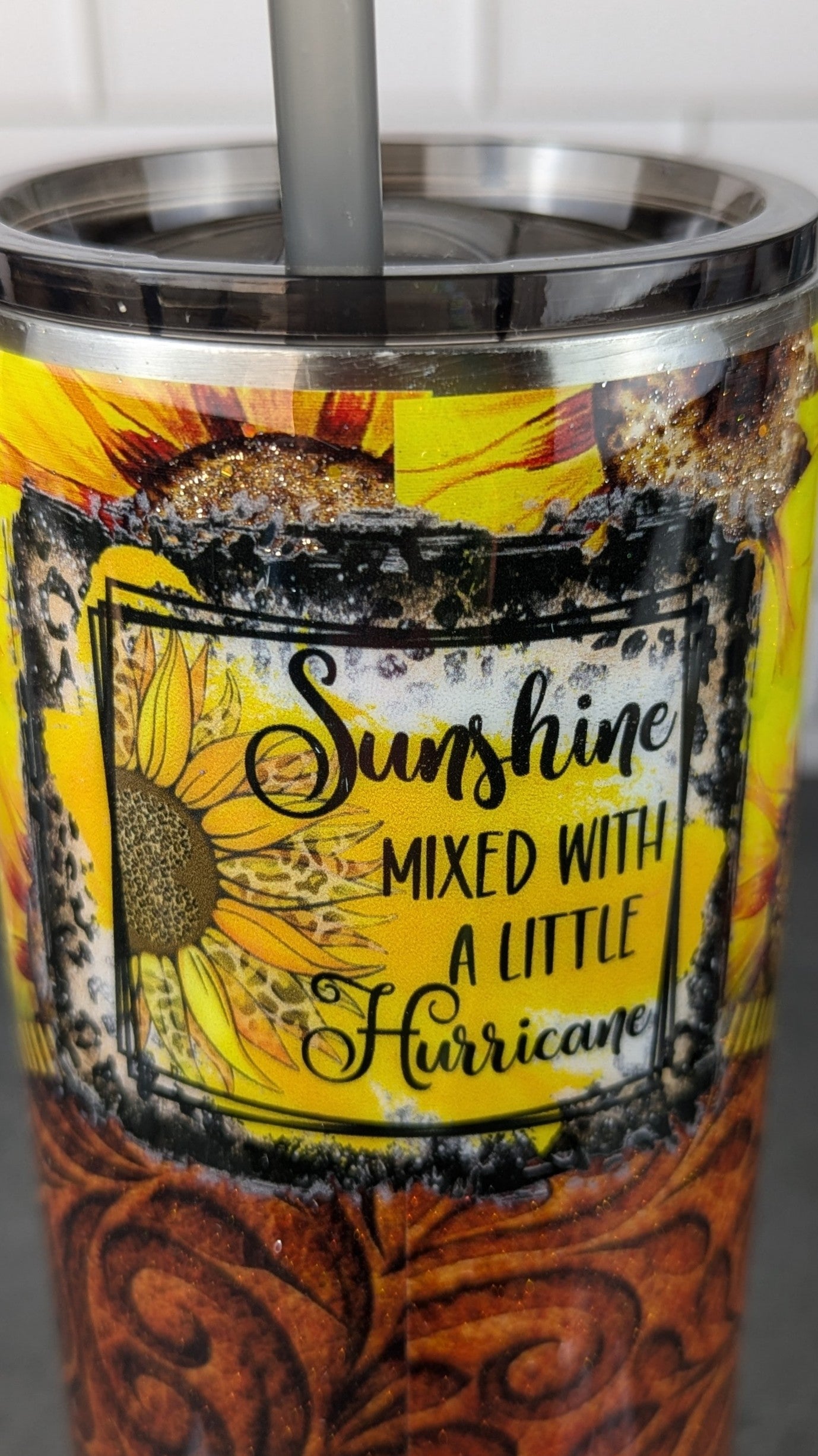 Sunflower & Sunshine 30 oz Tumbler