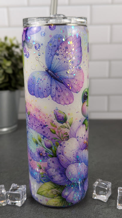 Frog and Floral 20 oz Tumbler