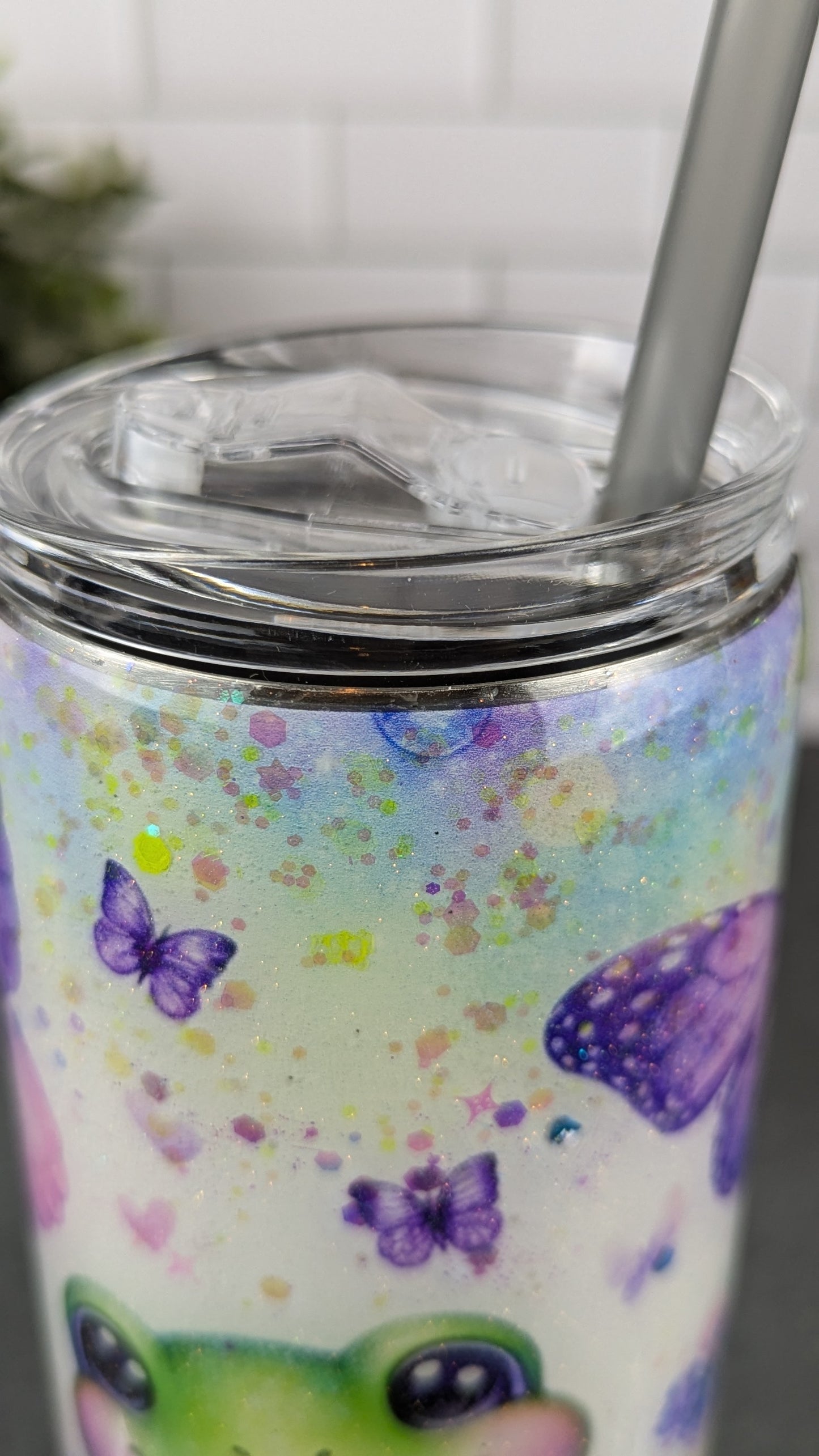 Frog and Floral 20 oz Tumbler