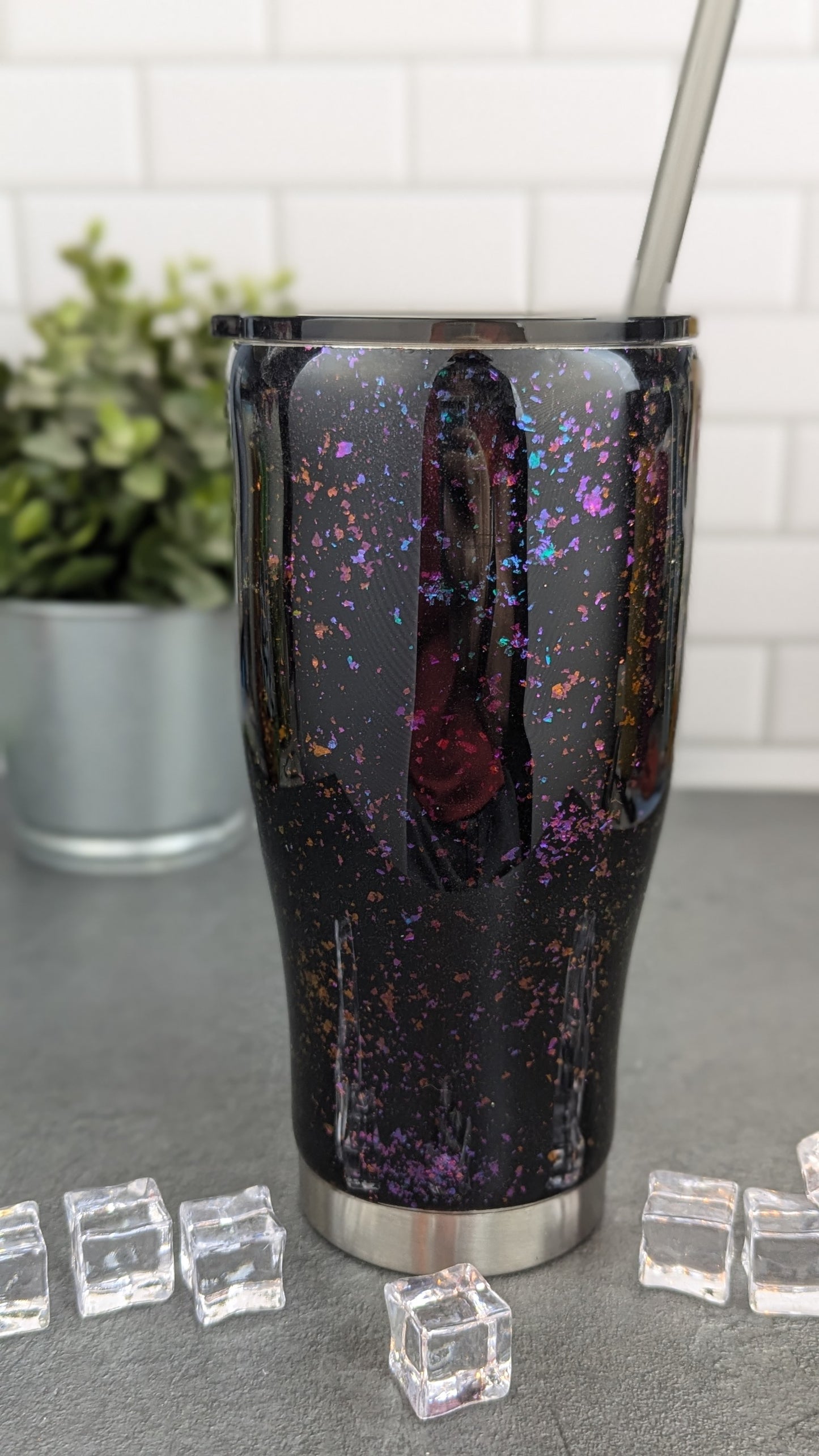 Night Wolf 24 oz Tumbler