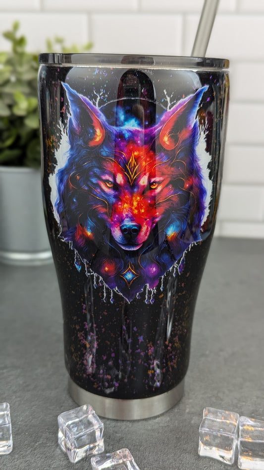 Night Wolf 30 oz Tumbler