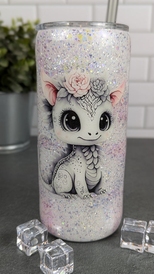 Baby Dragon Glow in the Dark 15 oz Tumbler