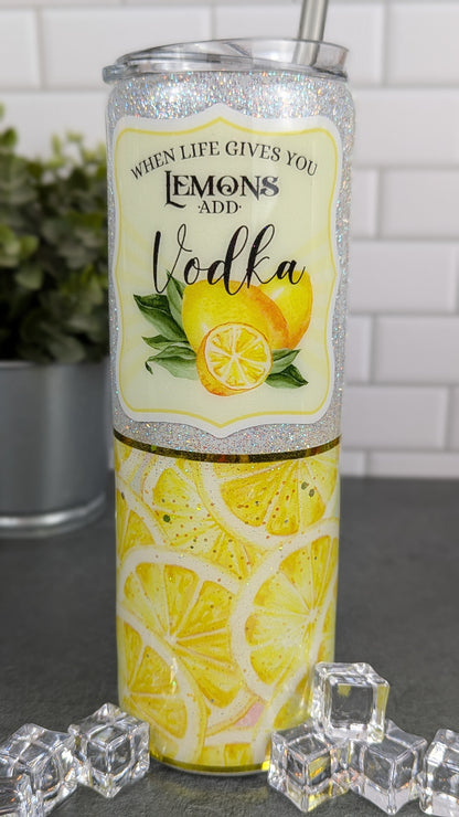 Lemons and Vodka 20 oz Tumbler