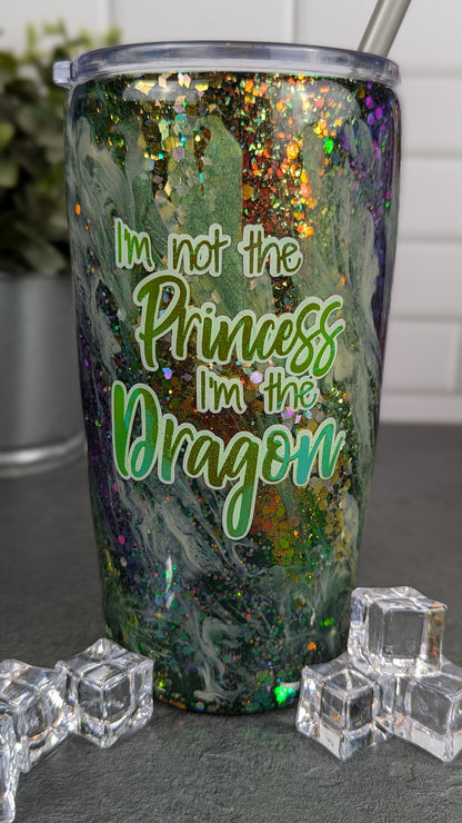 I'm Not The Princess I'm The Dragon 20 oz Tumbler