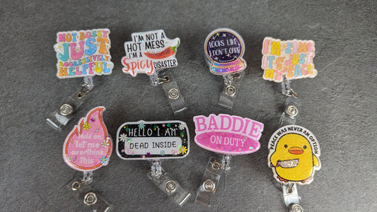 Sassy Badge Reel Collection