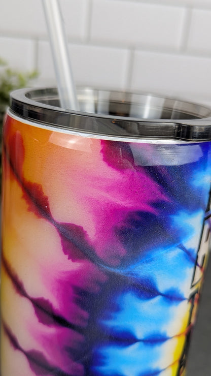 Being Old Tie Die 30 oz Tumbler