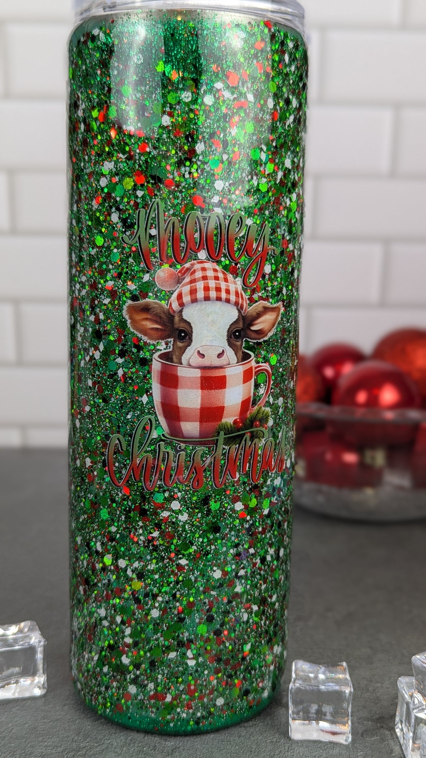 Mooey Christmas 20 oz Tumbler