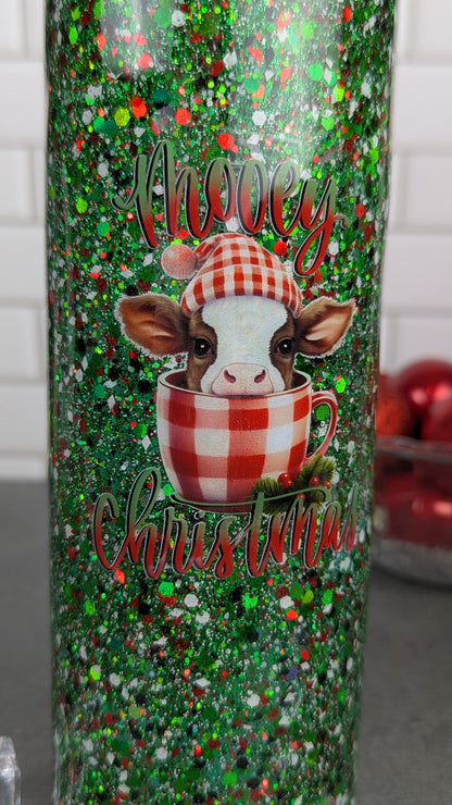 Mooey Christmas 20 oz Tumbler