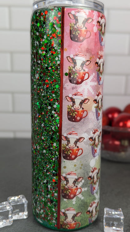 Mooey Christmas 20 oz Tumbler