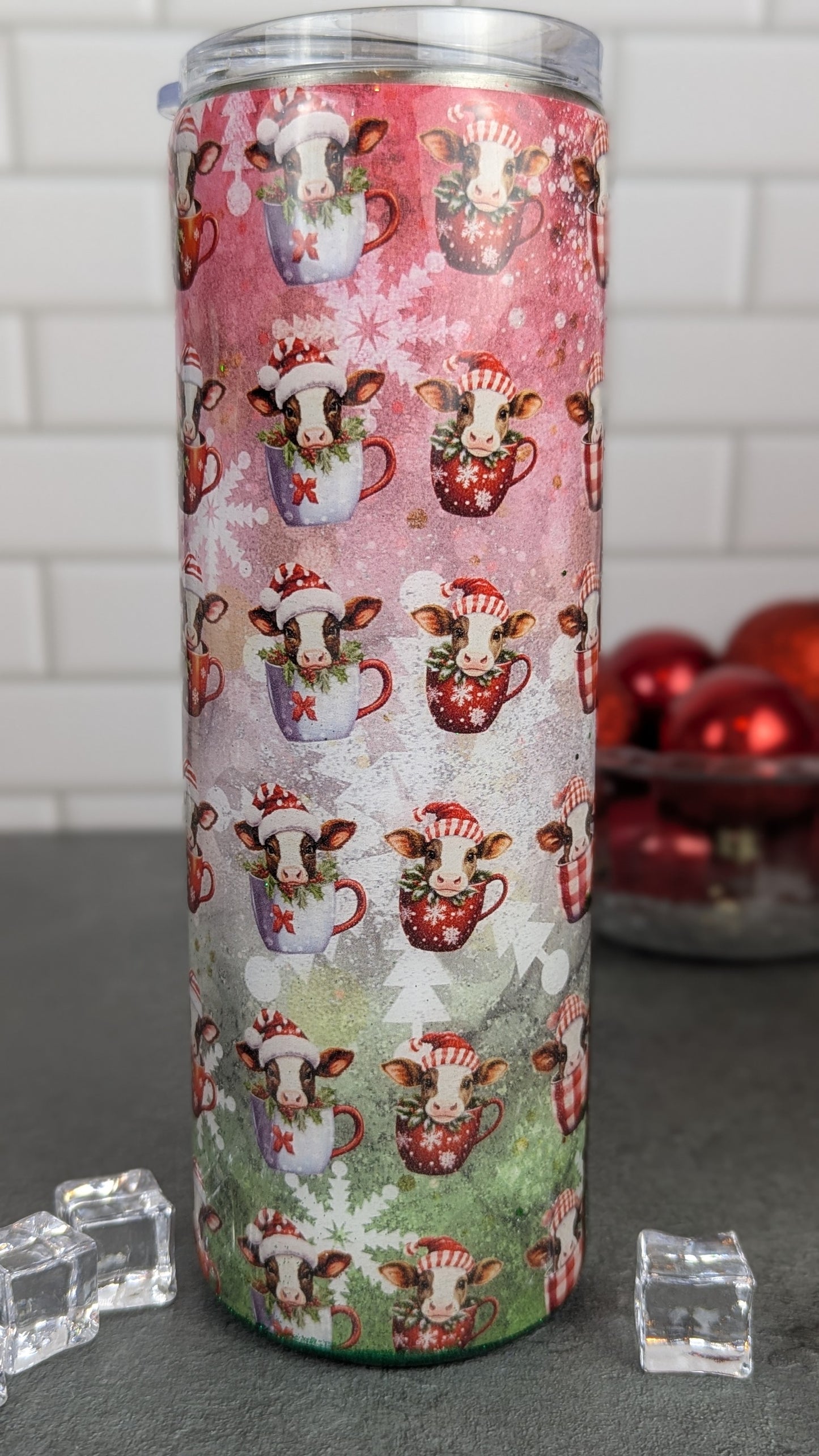 Mooey Christmas 20 oz Tumbler