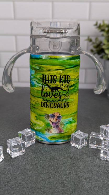 Dinosaur 12oz Sippy Cup/Tumbler