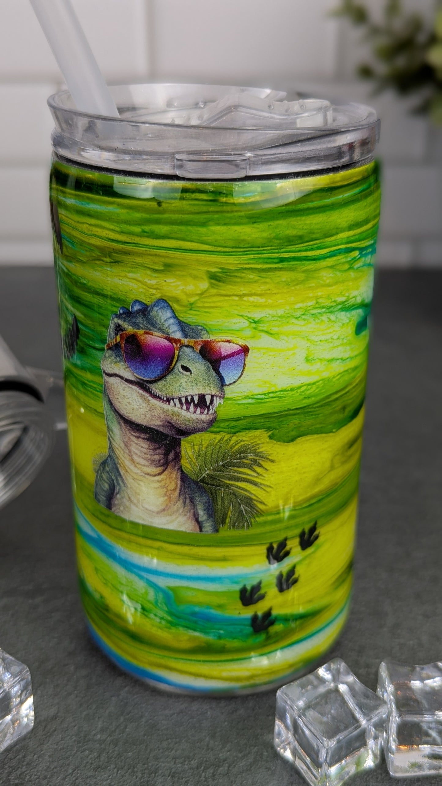 Dinosaur 12oz Sippy Cup/Tumbler